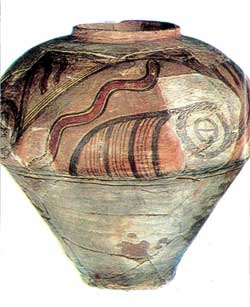 Керамика периода Трипольской культуры (12-6 тыс. лет до н.э.). Кукутень. Румыния. Лучшей керамики в древнем мире не было