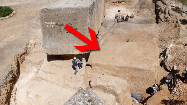В Баальбеке обнаружили самый большой каменный монолит в истории