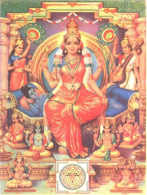 Богиня Кали - Махакали (Великая Кали) - Адья Кали (Изначальная Кали)