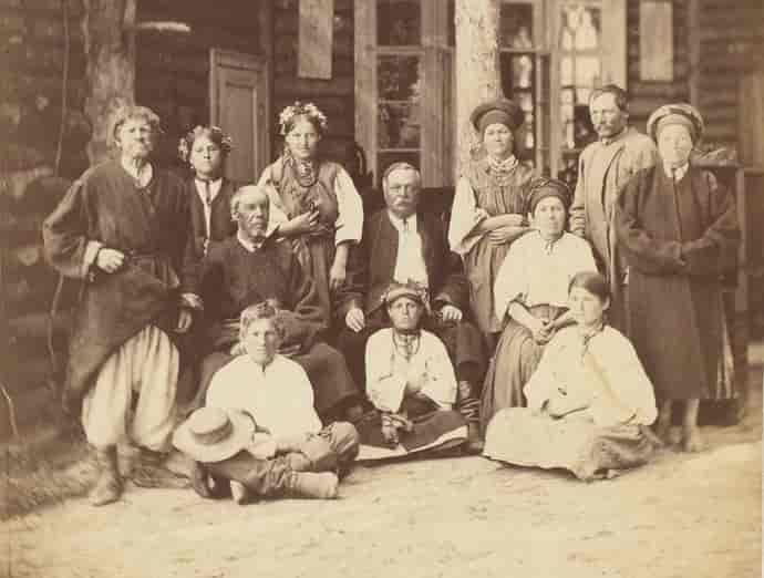 Жители Каменца (Подольской губернии) на старых фотографиях