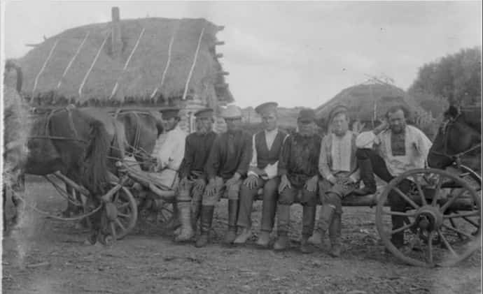 Мордовское село Вечканово в канун Великой Войны (1914)