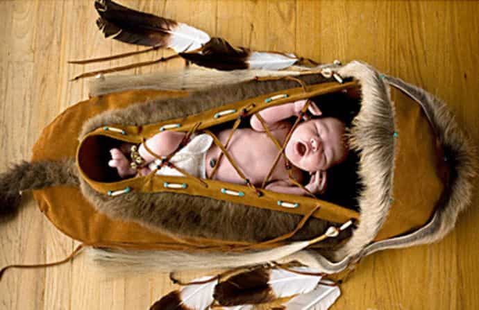 Почему почти все народы имели подвесные люльки для младенцев